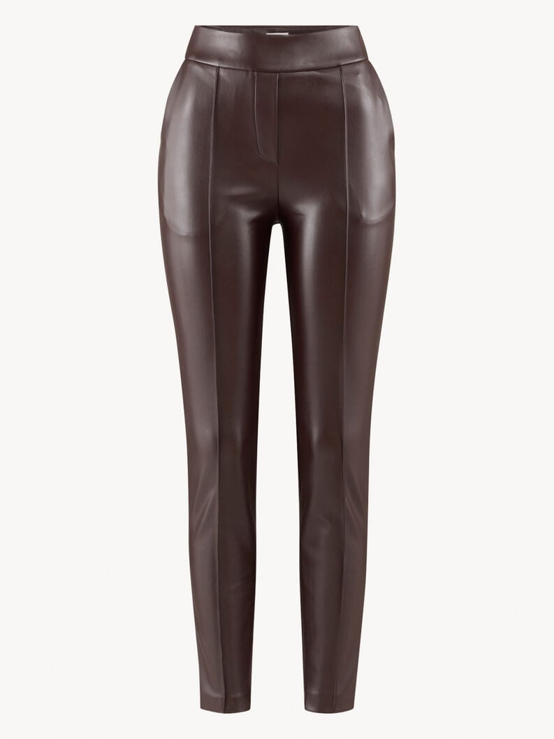 kunstlederhose - brun taw0841-70069 acheter tamaris pantalons jeans en ligne